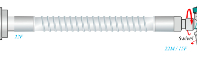 Montură Cateter PVC HME MN 132-07